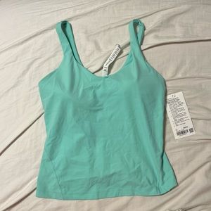 NWT Wild Mint Waist Length Align Tank